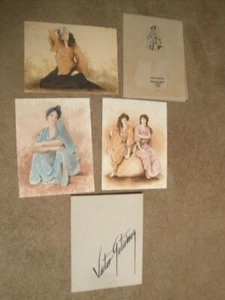 Victor Gutierrez "Mujeres de Mexico Suriana" Suite Of 3 Serigraphs - Picture 1 of 6