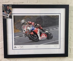 König der Berge - John McGuinness *signiert* von Ray Goldsbrough - Bild 1 von 3