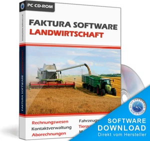 Software Programm für die Landwirtschaft,Ackerbau,Viehzucht,Handel,Landhandel - Picture 1 of 5