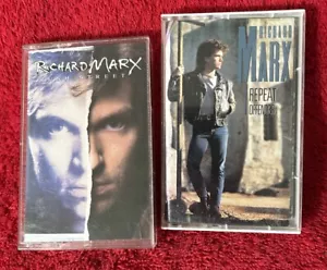 Richard Marx 2 Cassette Tape Lot Rush Street & Repeat Offender - Picture 1 of 3