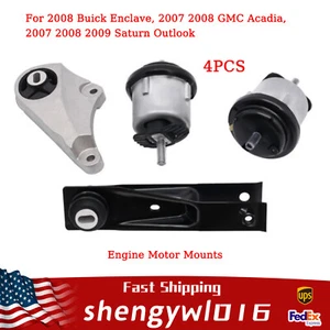 Soportes de motor 4 piezas para Buick Enclave 2008 3,6 L/GMC Acadia 2007-2008 - Imagen 1 de 20