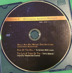 RARE 2009 ANIMATION EMMY DVD KING OF THE HILL HOLLY HAL MOOSE LIFE TIMES OF TIM - Picture 1 of 1