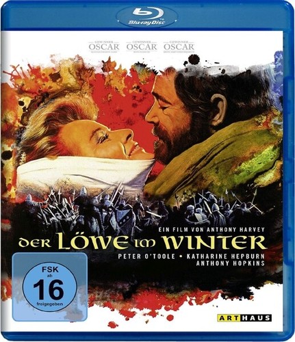 LOEWE DER LÖWE IM WINTER O'TOOLE PETER HEPBURN KATHARINE BLU RAY NEU