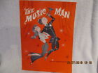 1960 Program Music Man Forrest Tucker & Joan Weldon Murat Theatre Indianapolis
