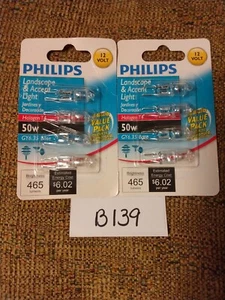 Philips GY6.35 Landscape and Accent 50W T4 Bi-pin Base 12-Volt Light Bulbs - Picture 1 of 2