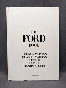 THE FORD BOOK Models Agency 1988/1989 Vintage 80's Fashion - Imagen 1 de 4