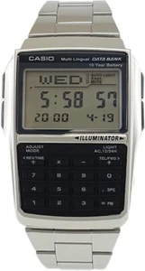 Casio Data Bank DBC32D-1A Digital Men's calculator watch - Picture 1 of 5