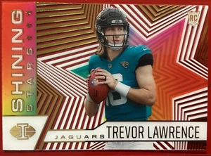 2021 Panini Illusions Trevor Lawrence Rookie (RC) Shining Stars Acetate #SS-11 - Picture 1 of 2