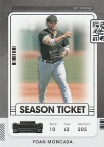 2021 Panini Contenders Season Ticket Yoan Moncada #31 - Picture 1 of 2