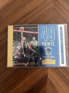 2018 Contenders Stephen Curry Playing the Numbers 49 Points - #26 - Bild 1 von 2