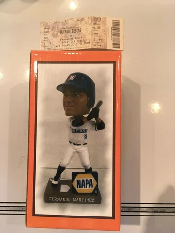 Fernando Martinez Bobblehead Buffalo Bisons New York Mets Houston Astros Yankees Cover