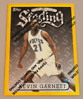 Kevin Garnett # 138  Gold Rare  1996-97 Topps Finest  Englisch  Mint  Vintage