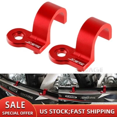 Rear Brake Hose Guide Clamp Holder For HONDA XR250L XR400R XR600R XR650L XR250R - Image 1 of 4