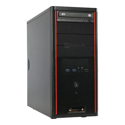Gaming PC Mesh-Front / Core I9 / 64GB Ram / 2TB SSD / WiFi + BT / DVD-RW / Win11 - Bild 1 von 3