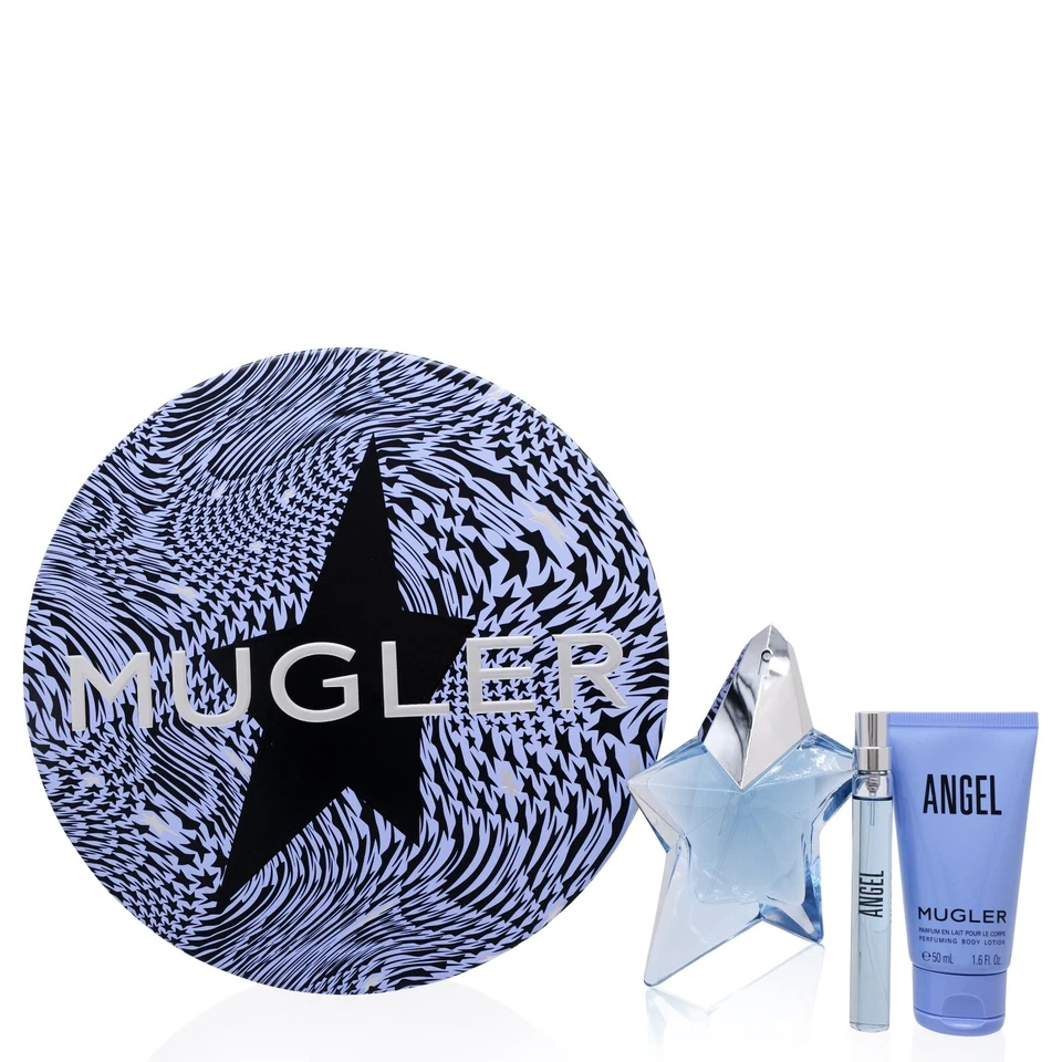 Conjunto Angel 3 peças femininas por Thierry Mugler - Novo na caixa - Imagem 1 de 1