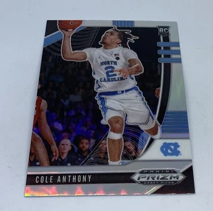 2020-21 PANINI PRIZM DRAFT PICKS SILVER PRIZM REFRACTOR RC COLE ANTHONY UNC #49 - Picture 1 of 2