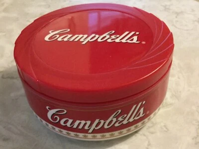 Campbell’s Insulated Travel Bowl 10.5 oz Red & White Aronson NOT for Microwave - Image 1 of 4