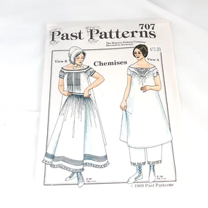Past Patterns 707 Chemises Sewing Pattern Sizes 10-20 New - Picture 1 of 2