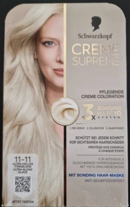 CREME SUPREME Pflegende Coloration 11-11 Ultra-Helles Titanblond NEU OVP - Bild 1 von 4