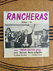 RANCHERAS BOLEROS ETC - CARLOS SALCIDO MARIACHI MEXICO PEPE VILLA - LATIN LP - Picture 1 of 4