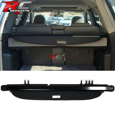 Fit 06-12 Toyota RAV4 Retractable Rear Cargo Security Cover OE Style Black Foto 1 de 4