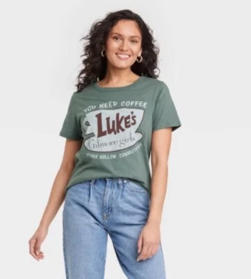 NUEVO Camiseta Top Gilmore Niñas Talla Mediana Foto 1 de 4