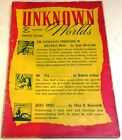 Unknown Worlds – UK Pulp – Vol.3 No.7 - Summer 1946 - Heinlein, Arthur, Bosworth