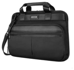 TARGUS MOBILE ELITE 13-14 INCH LAPTOP BAG - BLACK - Afbeelding 1 van 1