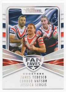 2025 TGI NRL Traders/Titanium - Fan Faves Team (FFT) 15 - Roosters - Picture 1 of 2
