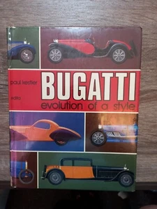 Bugatti Evolution of a Style - Paul Kestler (Large Hardcover 1977 ex-library) - Picture 1 of 16