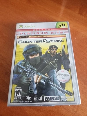 Counter-Strike Best of Platinum Hits Original Microsoft Xbox Cib Tested & Works - Image 1 of 4