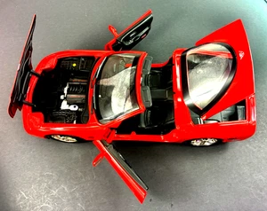 Matco Tools Corvette 1:18 Removable top Opening Hood, Trunk and doors Red TS - Picture 1 of 8