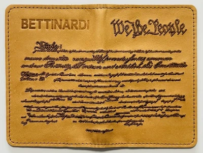 🇺🇸Raro Bettinardi “We the People” Preámbulo Tour Soporte de Tarjeta de Mando Limitado🇺🇸 Foto 1 de 4