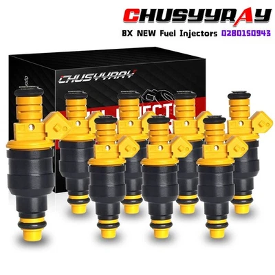 Inyectores de combustible 8 piezas para Ford F 150/Bronco/E-150 Econoline 1991-1996 5,8 L V8 Foto 1 de 4