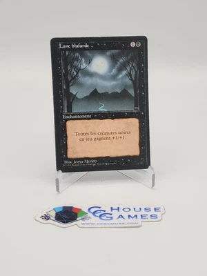 Bad Moon MISPRINT MISCUT BACK FBB FRENCH MTG Magic Old School *CCGHouse* RA - Image 1 of 4