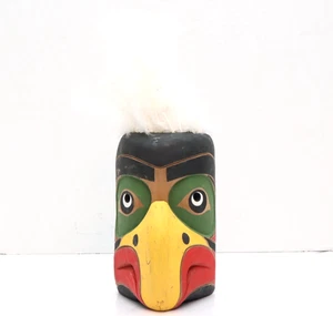 VTG Eagle Mask Native Art Kwakiutl Northwest Coast Rupert Scow jr First Nations - Picture 1 of 10