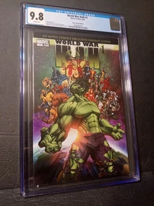 WORLD WAR HULK #1 ASPEN COMICS EDITION CGC 9.8 MARVEL COMICS 2007 - Picture 1 of 4
