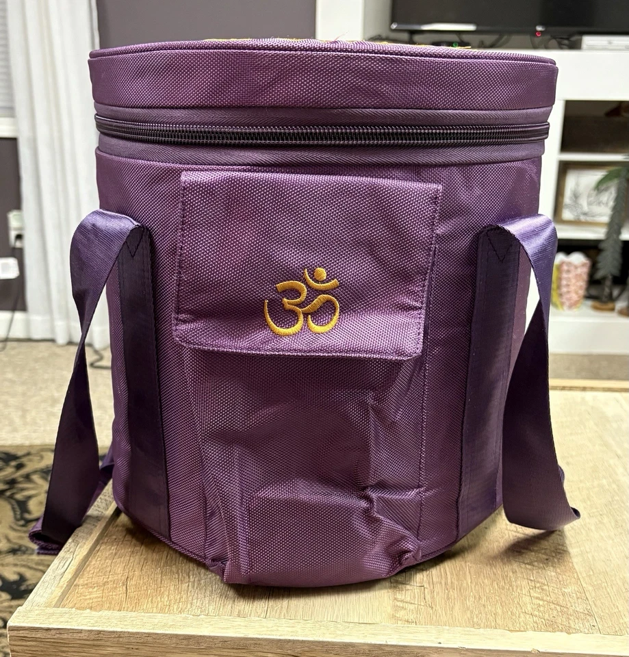 Frosted Crystal Singing Bowl Set of Three 432Hz 7”, 7.75”x 9” New w/Carry Case - Image 1 of 3