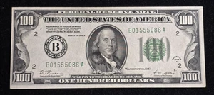 1928-A $100 DGS Federal Reserve Note New York - Picture 1 of 2