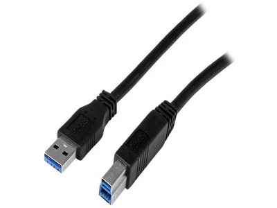StarTech USB3CAB2M 6.56 ft 2m Certified SuperSpeed USB 3.0 A to B Cable M-M - Image 1 of 4