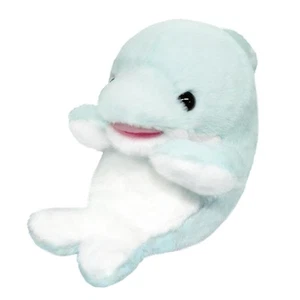 Sanei Boeki Kyunkoro Dolphin W10 x D12 x H12cm Stuffed Toy 370 - Picture 1 of 4