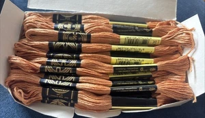 24 Skeins DMC 436 Mouline Embroidery Floss Thread Cotton 6 Strand Box - Picture 1 of 8