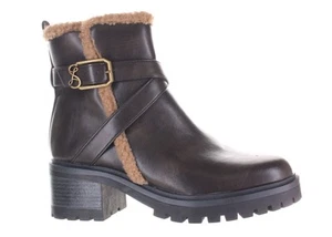 SAM AND LIBBY Womens Ozzie Brown Ankle Boots Size 8.5 (7794126) - Picture 1 of 4
