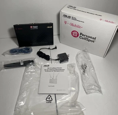 T-Mobile ASUS TM-AC1900 Wireless Router Wi-Fi CellSpot Like ASUS RT‑AC68U - Image 1 of 4