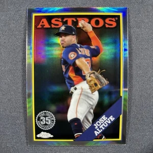 Jose Altuve 2023 Topps Chrome Update *1988 Topps* Refractor Insert Card #88CU-13 - Picture 1 of 2