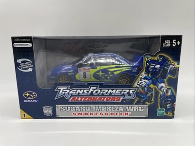 Vintage Transformers Alternators SMOKESCREEN Subaru Impreza WRC [Hasbro, 2003] - Image 1 of 4