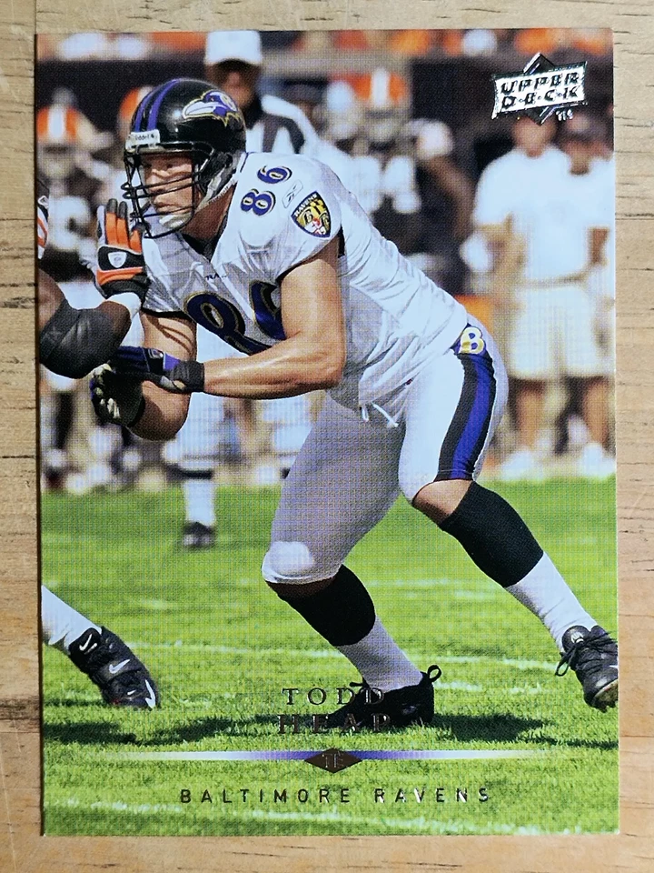 2008 Upper Deck #15 Todd Heap - Image 1 of 2
