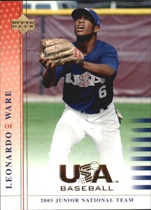 2005-06 USA Baseball Junior National Team #87 Leonardo Ware 