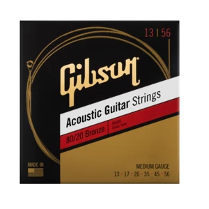 Gibson 80/20 Bronze Acoustic Strings .013 - .056 - Picture 1 of 1