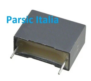1uf 400V (1J 400) POLY BOX CAPACITOR P=28mm L32x17x8mm AV R60 MKT (=4PIECES) - Picture 1 of 5
